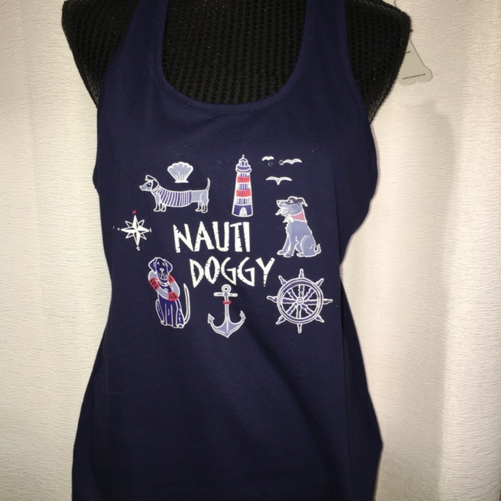 Bob's Nauti Doggy tank top